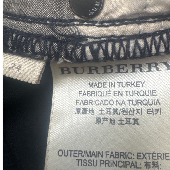 Burberry Black Straight Leg Jeans - Picture 11 of 14